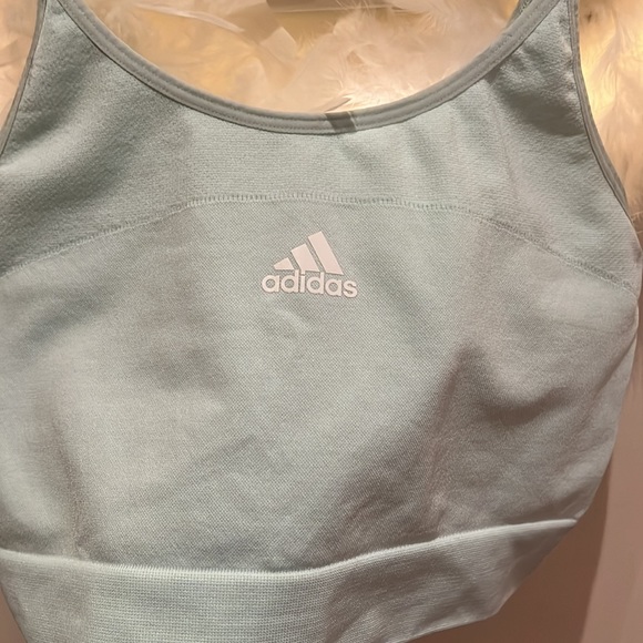 Adidas baby blue sports bra/top🏋🏼♀️ - Picture 4 of 4